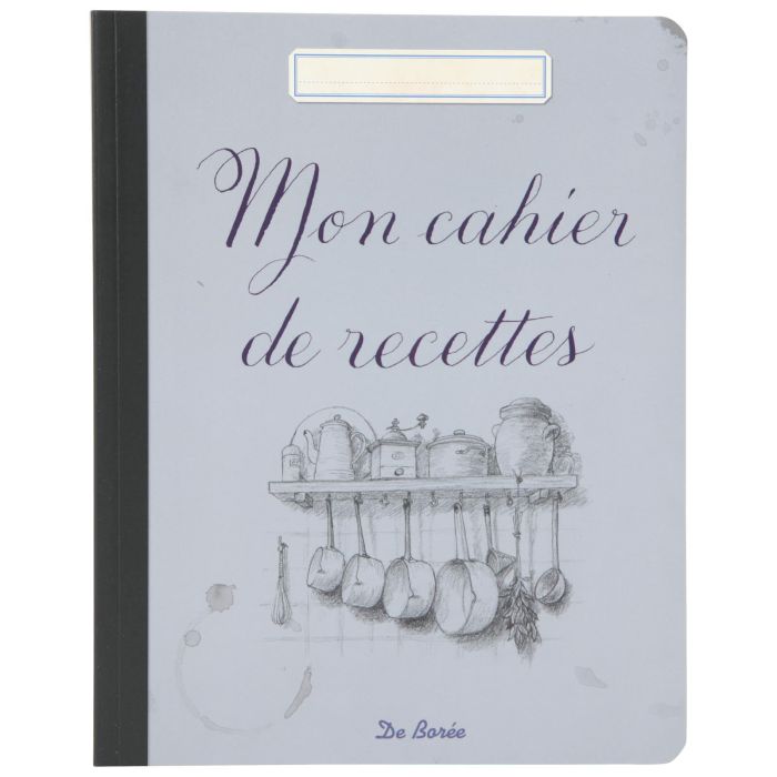 MON CAHIER DE RECETTES