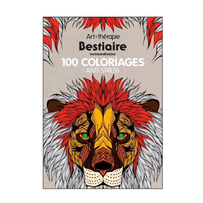 100 BESTIAIRE ART THERAPIE COLORIAG