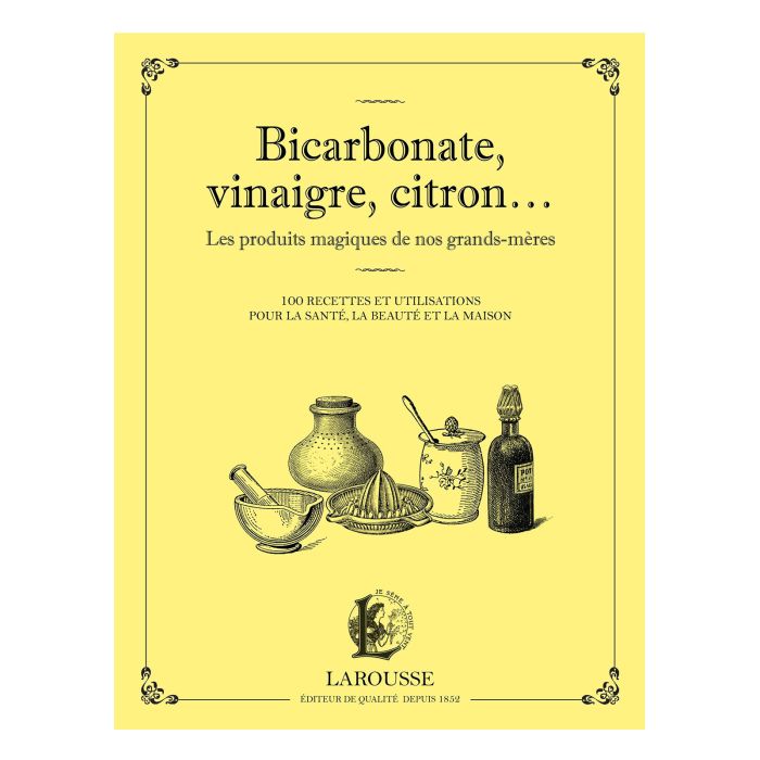 BICARBONATE, VINAIGRE, CITRON...