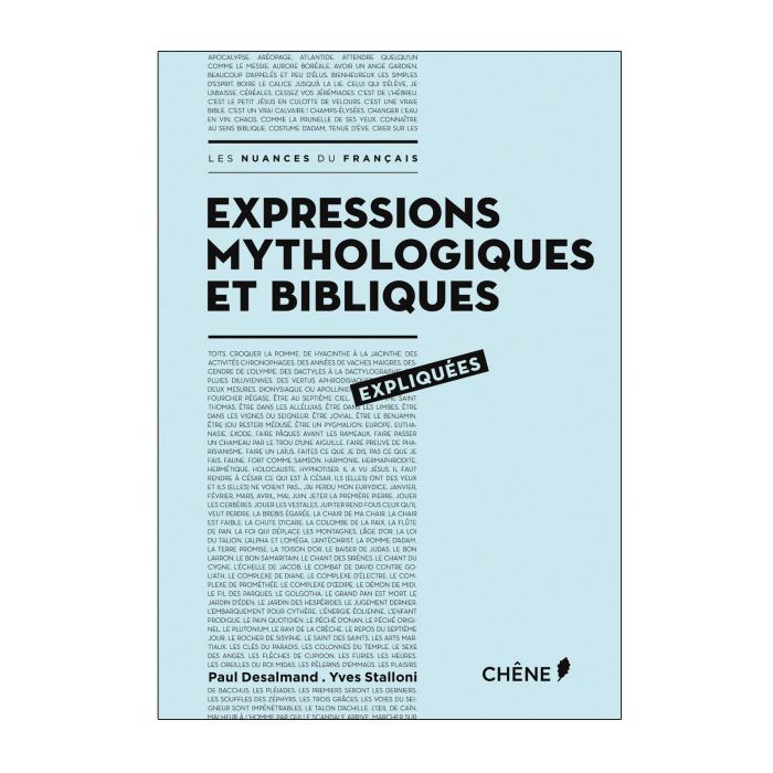 EXPRESSIONS MYTHOLOGIQUES BIBLIQUES