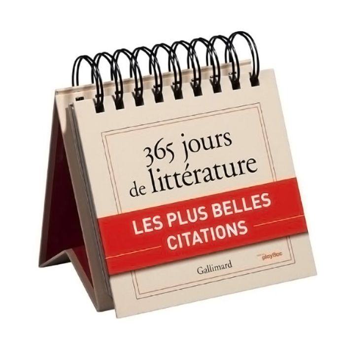 365 JOURS DE LITTERATURE