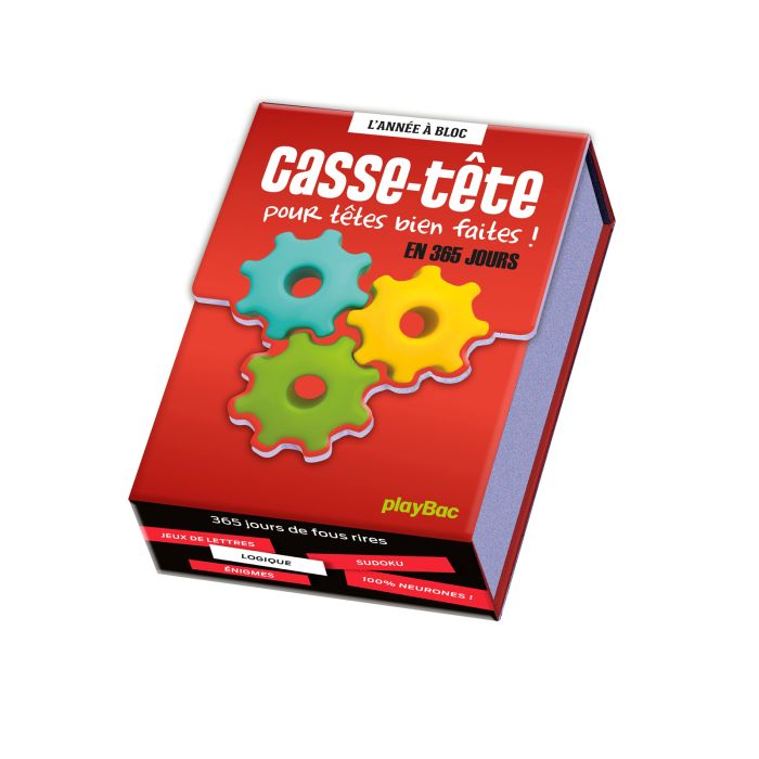 BLOC 365 CASSE-TETES TETES BIEN FAITES