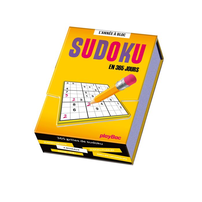 BLOC 365 JOURS SUDOKU