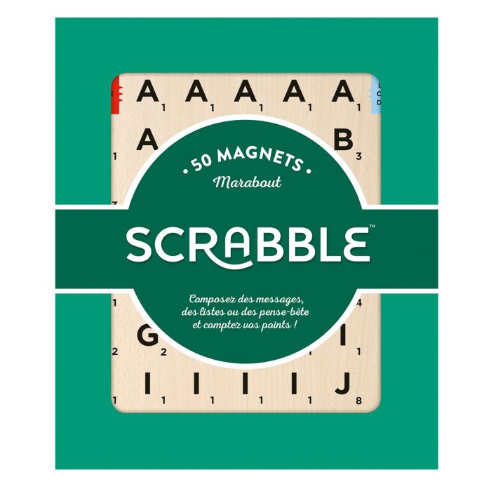 50 MAGNETS SCRABBLE