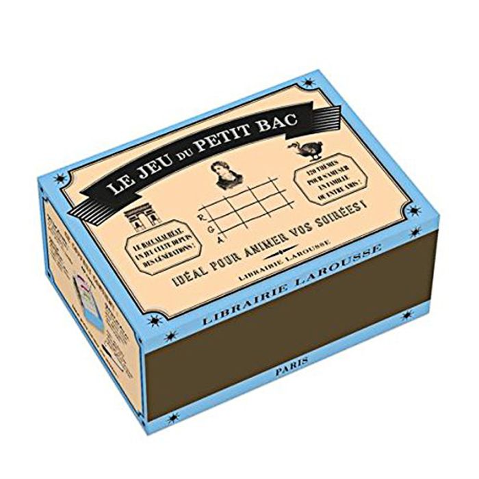 Jeux du petit bac coffret