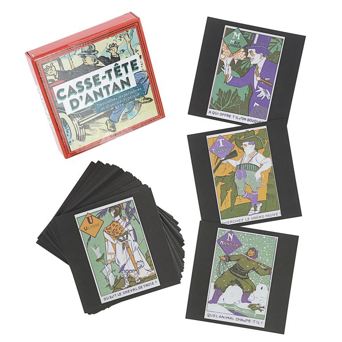 Casse-tete d antan coffret