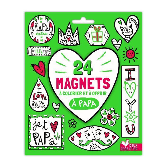 24 MAGNETS A OFFRIR PAPA NO RETURN
