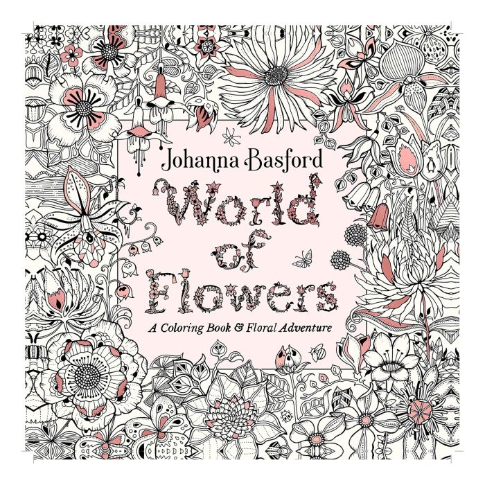 LE MONDE DES FLEURS COLORIAGE NO RETURN