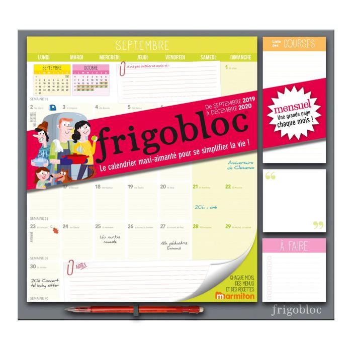 FRIGOBLOC MENSUEL 2020