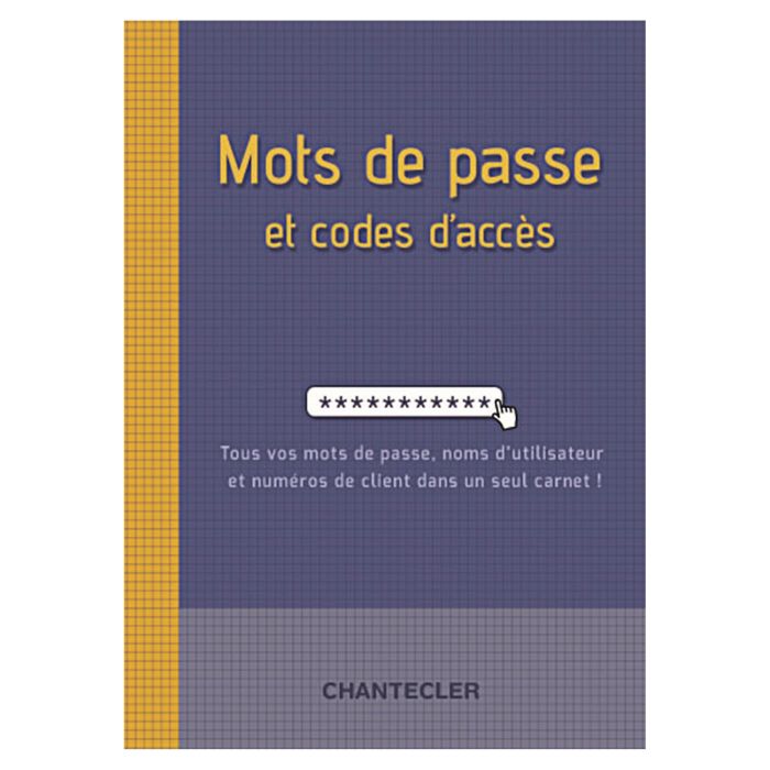 MOTS DE PASSE ET CODES D ACCES