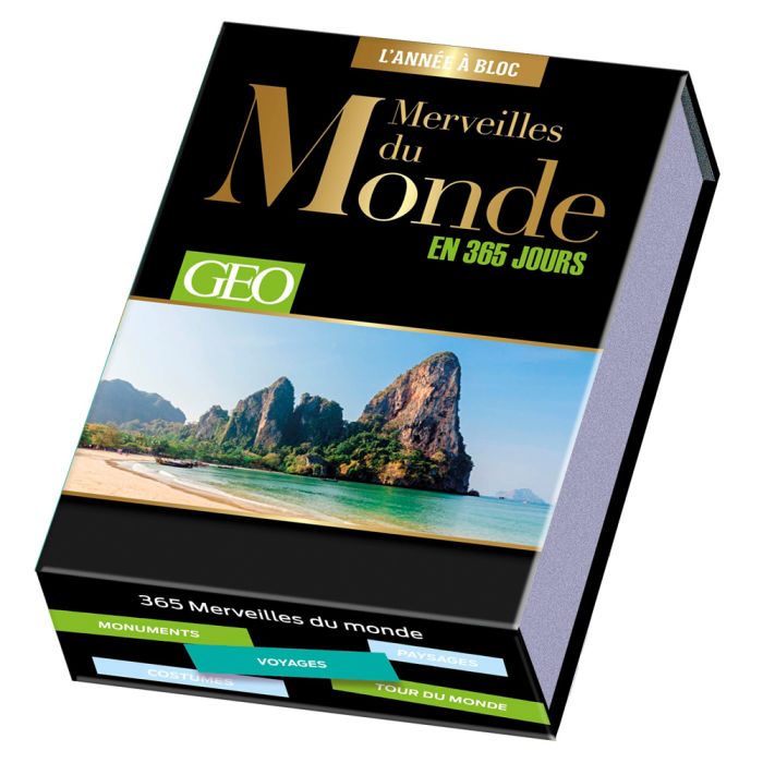 BLOC 365 MERVEILLES MONDE GEO >10248640