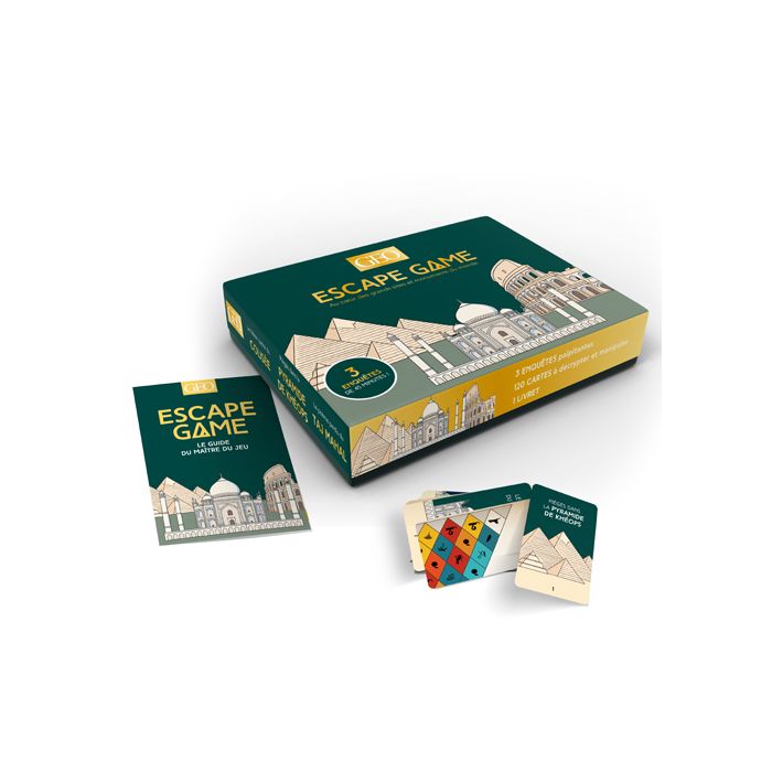 BEL BOITE ESCAPE GAME GEO MONUMENT MONDE
