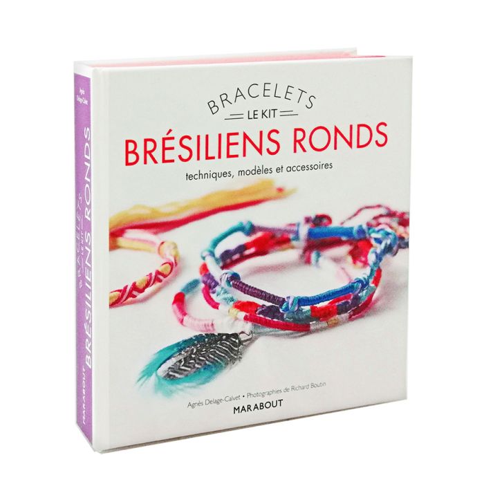 Le kit bracelets Brésiliens ronds: 9782501118613  