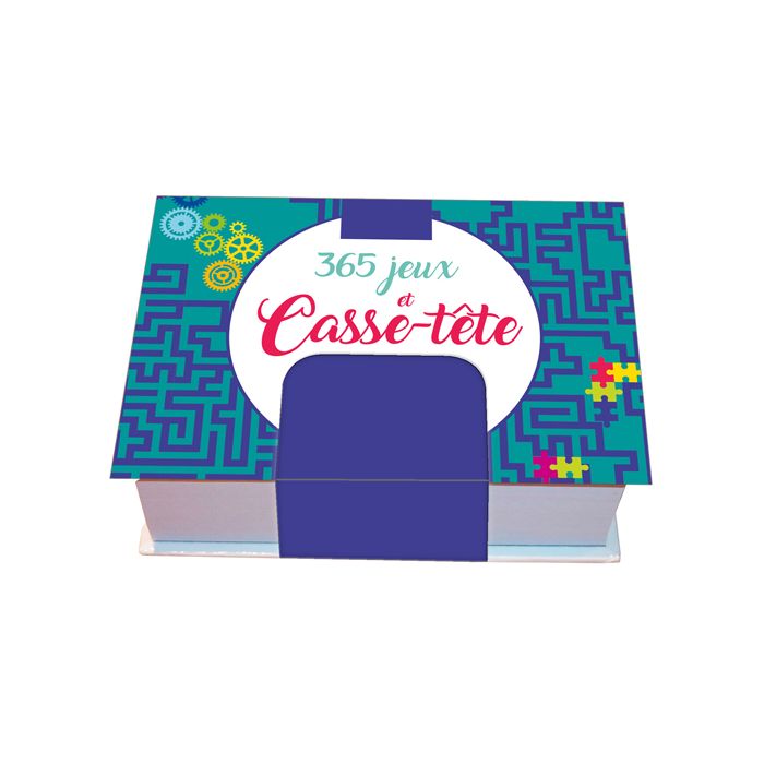 MINIMANIAKS 365 JEUX CASSE TETE