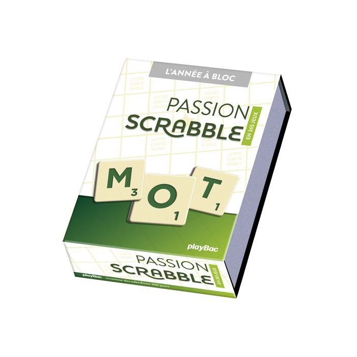 BLOC SCRABBLE EN 365 JOURS <10210670