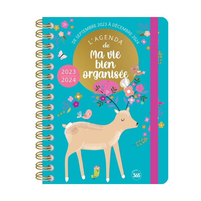 AGENDA MA VIE BIEN ORGANISEE 2024