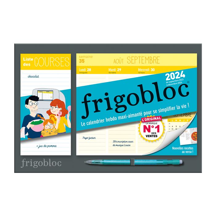 Calendrier mini Frigobloc hebdo 2024 • Nature & Découvertes Suisse