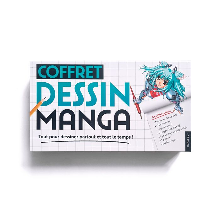 COFFRET DESSIN NOMADE MANGA