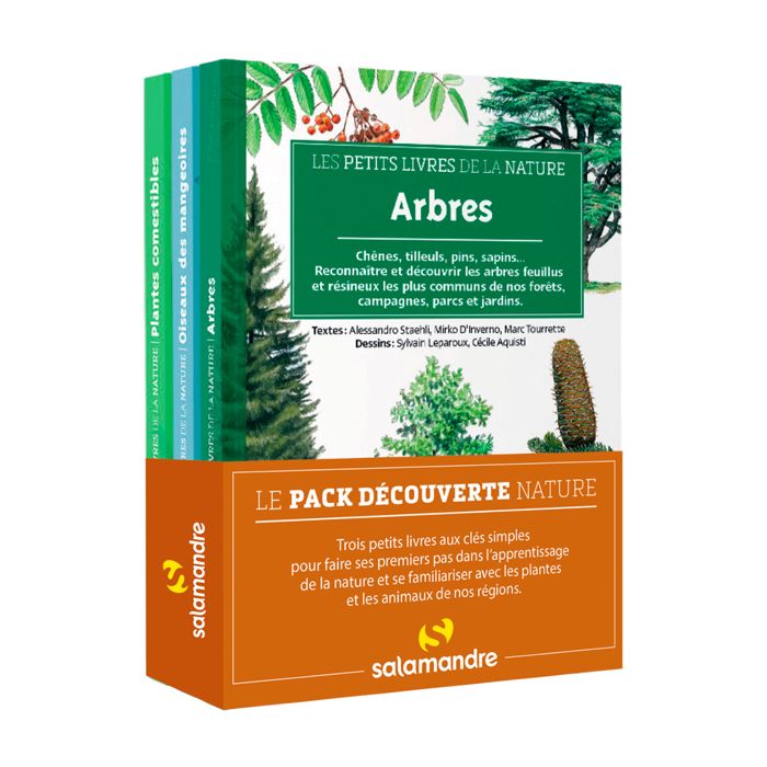 PACK 3 PETITS LIVRES DE LA NATURE EXCLUS