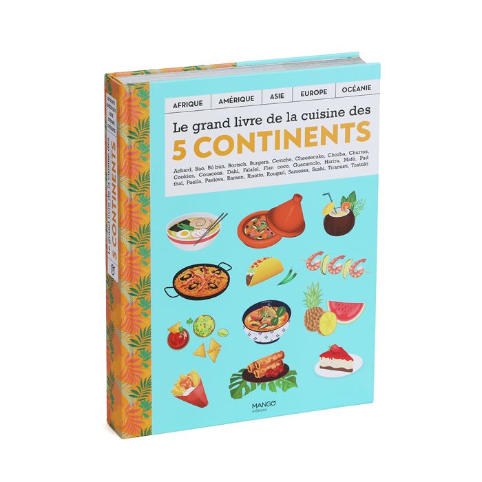 GRAND LIVRE CUISINE 5 CONTINENT<10250930