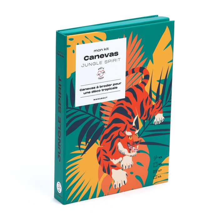 MON KIT CANEVAS JUNGLE SPIRIT