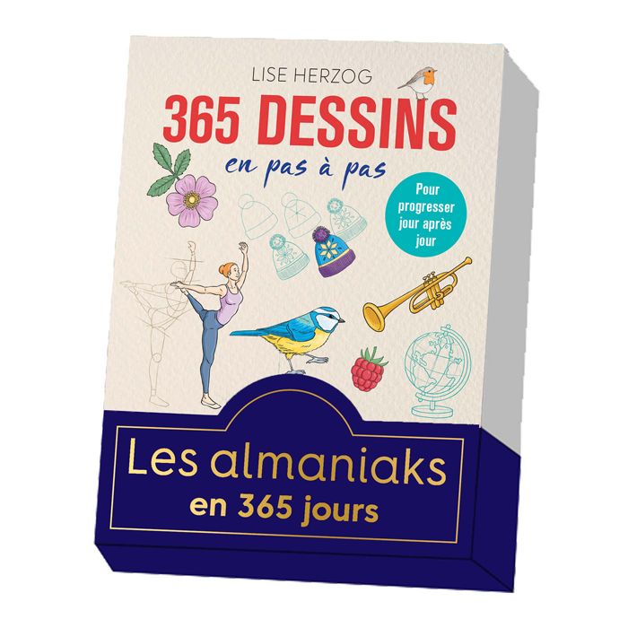 ALMANIAK 365 DESSINS EN PAS A PAS