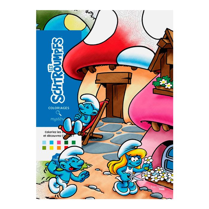 COLORIAGES MYSTERES SCHTROUMPFS