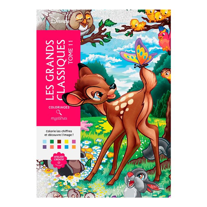 COLORIAGES MYSTERES DISNEY CLASSIQUES 11