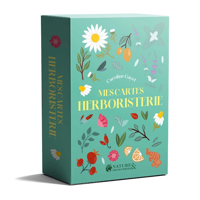 COFFRET CARTES HERBORISTERIE GAYET
