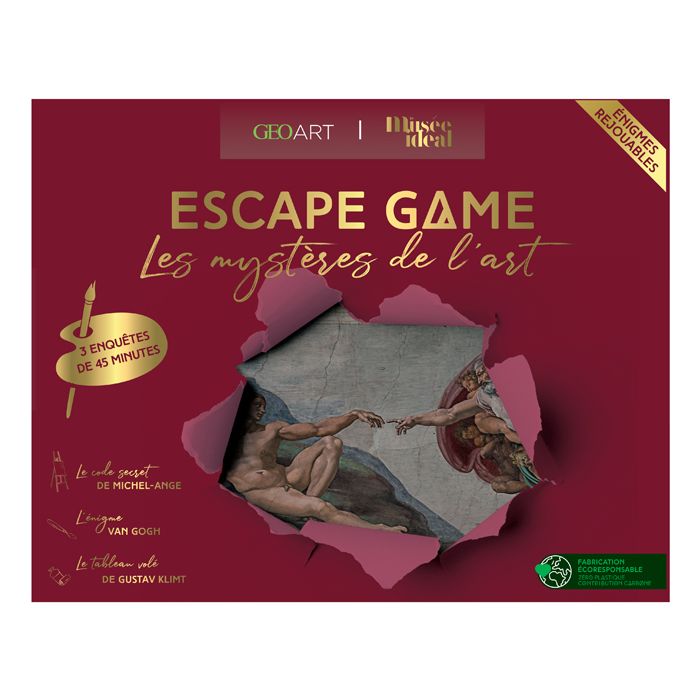 BOITE ESCAPE GAME GEO HIST ART <10249260