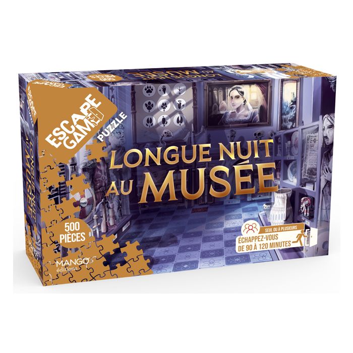 BOITE ESCAPE GAME PUZZLE LONG NUIT MUSEE