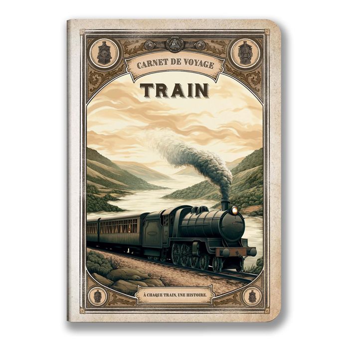 CARNET DE VOYAGE TRAIN