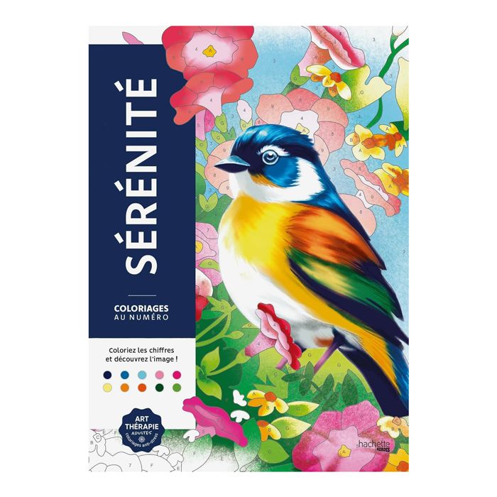 SERENITE COLORIAGES AU NUMERO