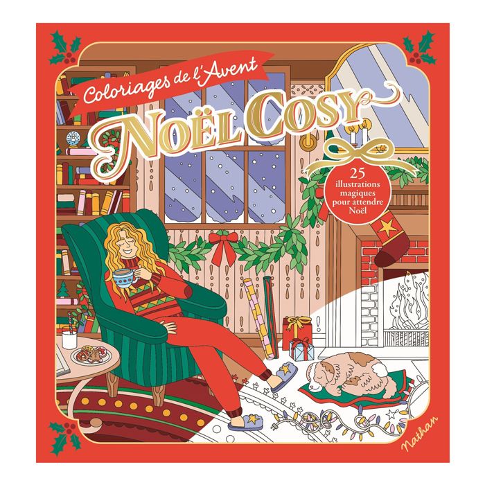 NOEL COSY COLORIAGES DE AVENT