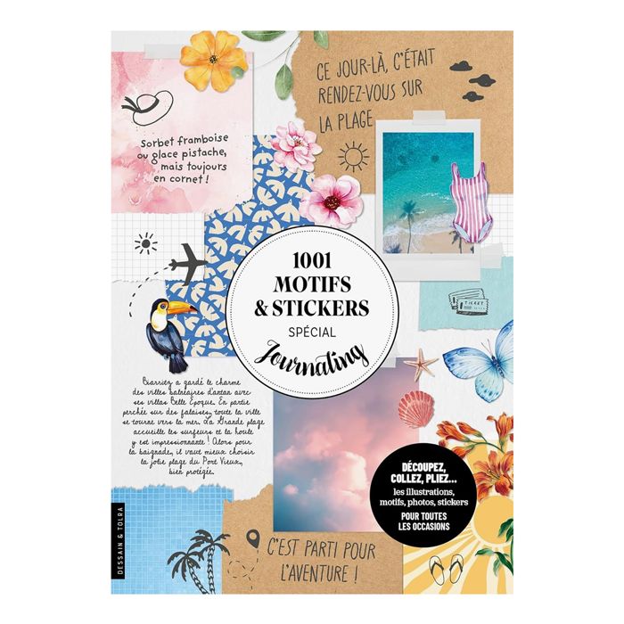 1001 MOTIFS STICKERS JOURNALING<10271270