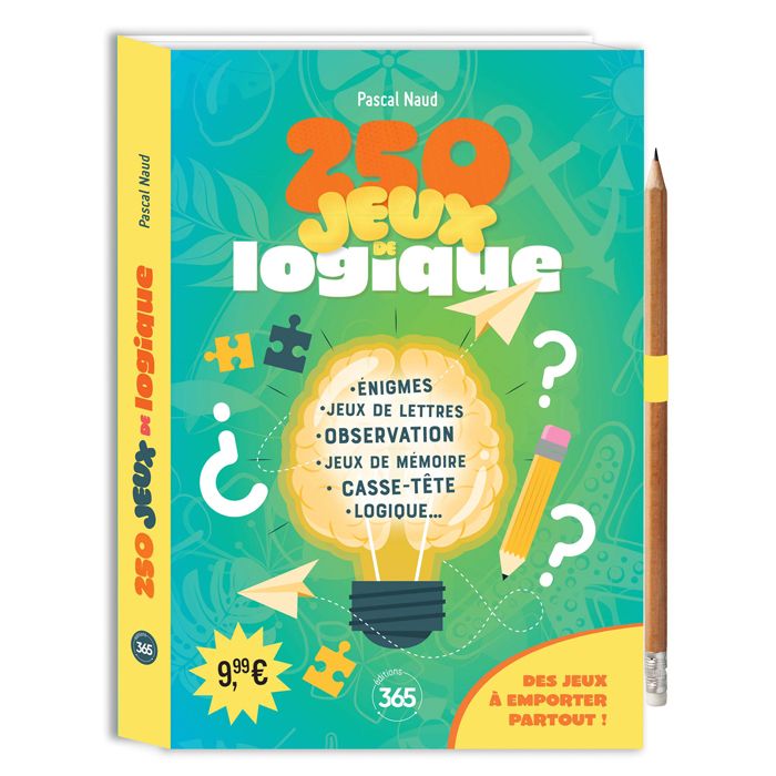 250 JEUX DE LOGIQUE
