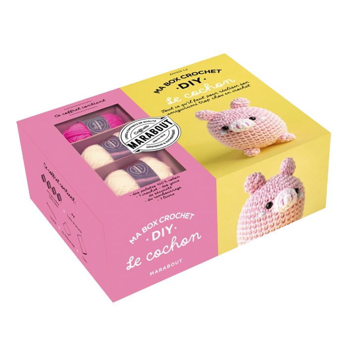 MA BOX CROCHET DIY COCHON APILY