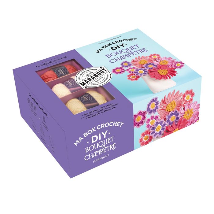 MA BOX CROCHET DIY BOUQUET CHAMPETRE