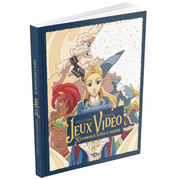 COLORIAGE PAR NUMERO JEUX VIDEOS CUTE