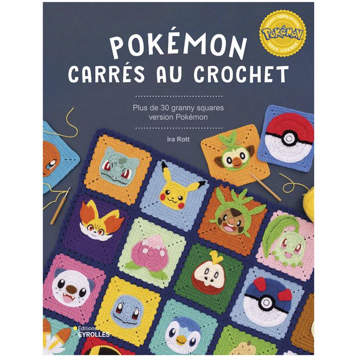 POKEMON CARRES AU CROCHET <10256840