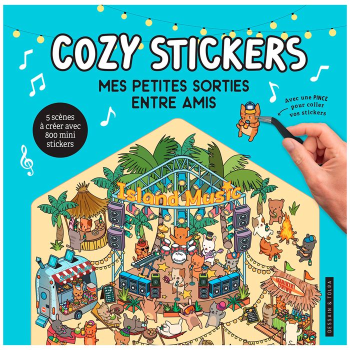 COZY STICKERS PETITES SORTIES AMIS NO RE