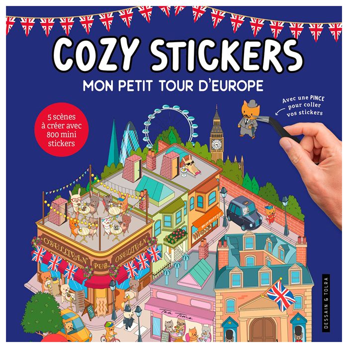 COZY STICKERS PETIT TOUR EUROPE NO RETUR
