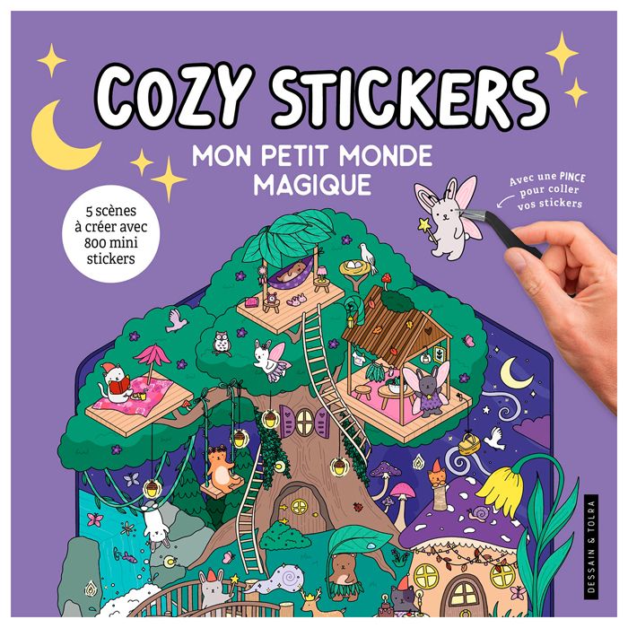 COZY STICKERS PETIT MONDE MAGIQUE NO RET