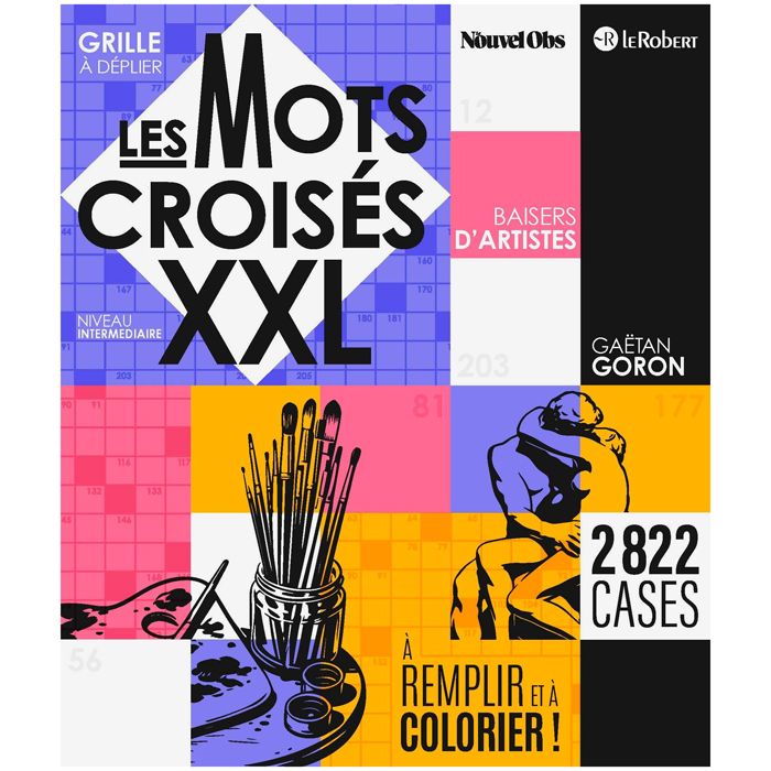 MOTS CROISES XXL BAISERS ARTISTES NO RET