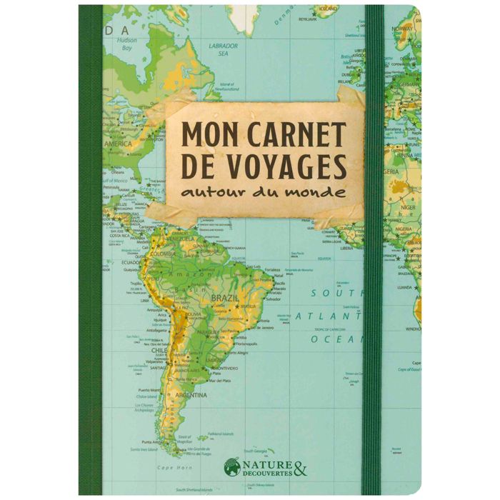 CARNET DE VOYAGE EXCLU VERT <10232940