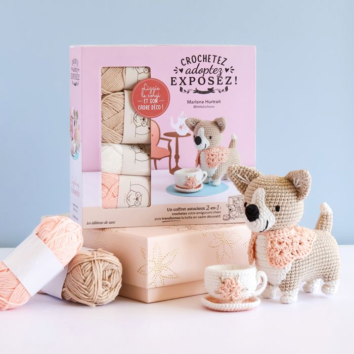 CROCHETEZ ADOPTEZ EXPOSEZ LIZZY CORGI