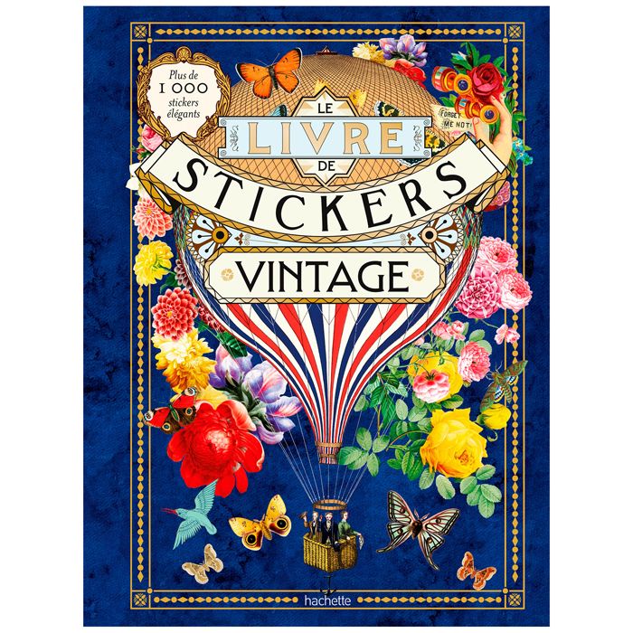 LE LIVRE DE STICKERS VINTAGE