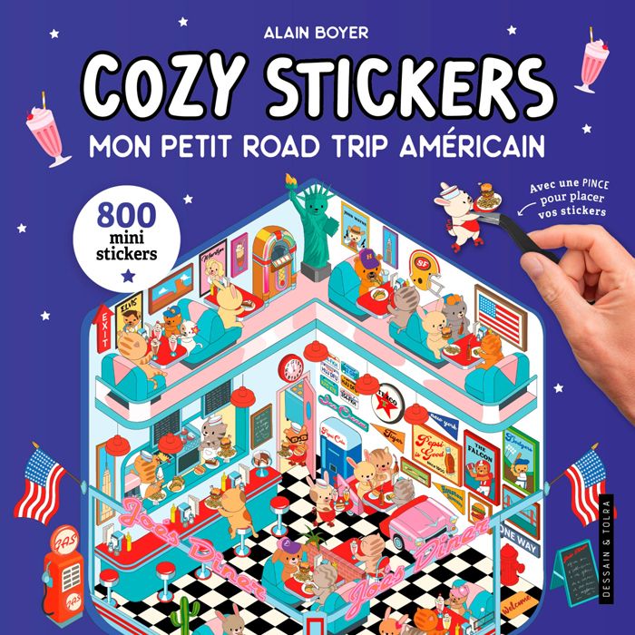 COZY STICKERS PT MONDE ROAD US NO RETURN
