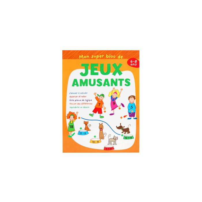 JEUX AMUSANTS 6/8 ANS