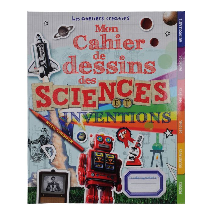 MON CAHIER DESSINS DES SCIENCES